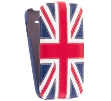 Кожаный чехол для Samsung Galaxy Grand (i9082) Melkco Premium Leather Case - Craft Edition Jacka Type - The Nations Britain