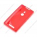 Чехол силиконовый для Nokia Lumia 925 S-Line TPU (Красный)