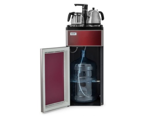 Кулер для воды VATTEN L50REAT напольный, с нижней загрузкой , с нагревом и охлаждением, с чайником , с чайным столиком,  TEA BAR, тиабар, с электронным охлаждением