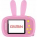 Детский цифровой фотоаппарат GSMIN Fun Camera Rabbit с играми (Розовый)