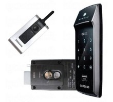 Накладной карточный радиоуправляемый замок невидимка Samsung Ezon SHS-2621