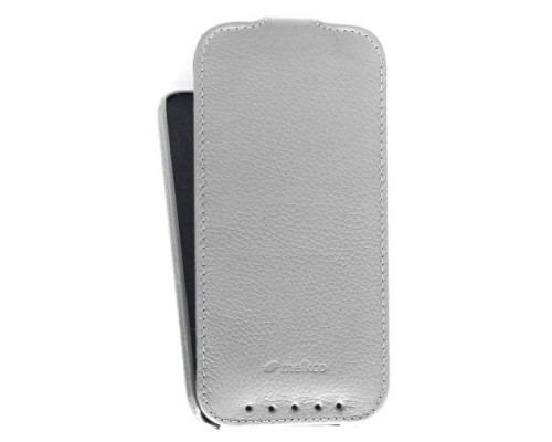 Кожаный чехол для HTC One 2 M8 Melkco Leather Case - Jacka Type (White LC)