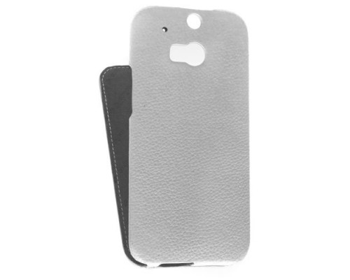 Кожаный чехол для HTC One 2 M8 Melkco Leather Case - Jacka Type (White LC)