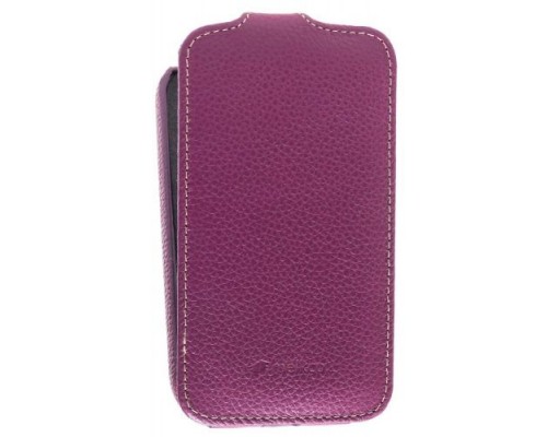 Кожаный чехол для HTC One SV / One ST / T528T Melkco Leather Case - Jacka Type (Purple LC)