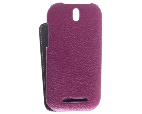 Кожаный чехол для HTC One SV / One ST / T528T Melkco Leather Case - Jacka Type (Purple LC)