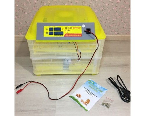 Инкубатор для яиц с автоматическим поворотом, терморегулятором и гигрометром SITITEK 112