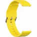Ремешок силиконовый GSMIN Sport Line 20 для Withings Steel HR (Желтый)
