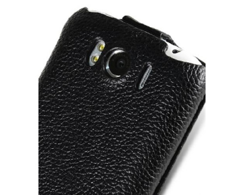 Кожаный чехол для HTC Sensation XL / X315e / G21 Melkco Leather Case - Jacka Type (Black LC)