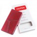 Кожаный чехол-книжка GSMIN Series Ktry для Apple iPhone XS Max с магнитной застежкой (Красный)