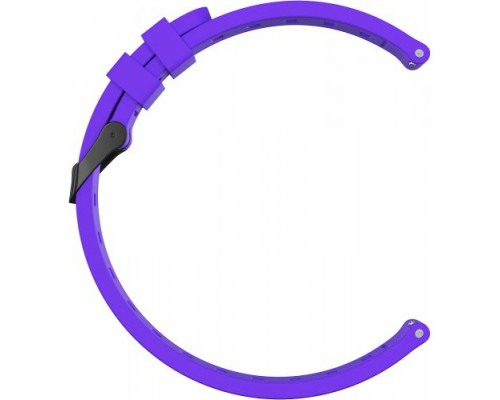 Ремешок силиконовый GSMIN Blow 20 для Withings Steel HR (Фиолетовый)