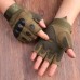 Перчатки тактические без пальцев Oakley (Хаки)